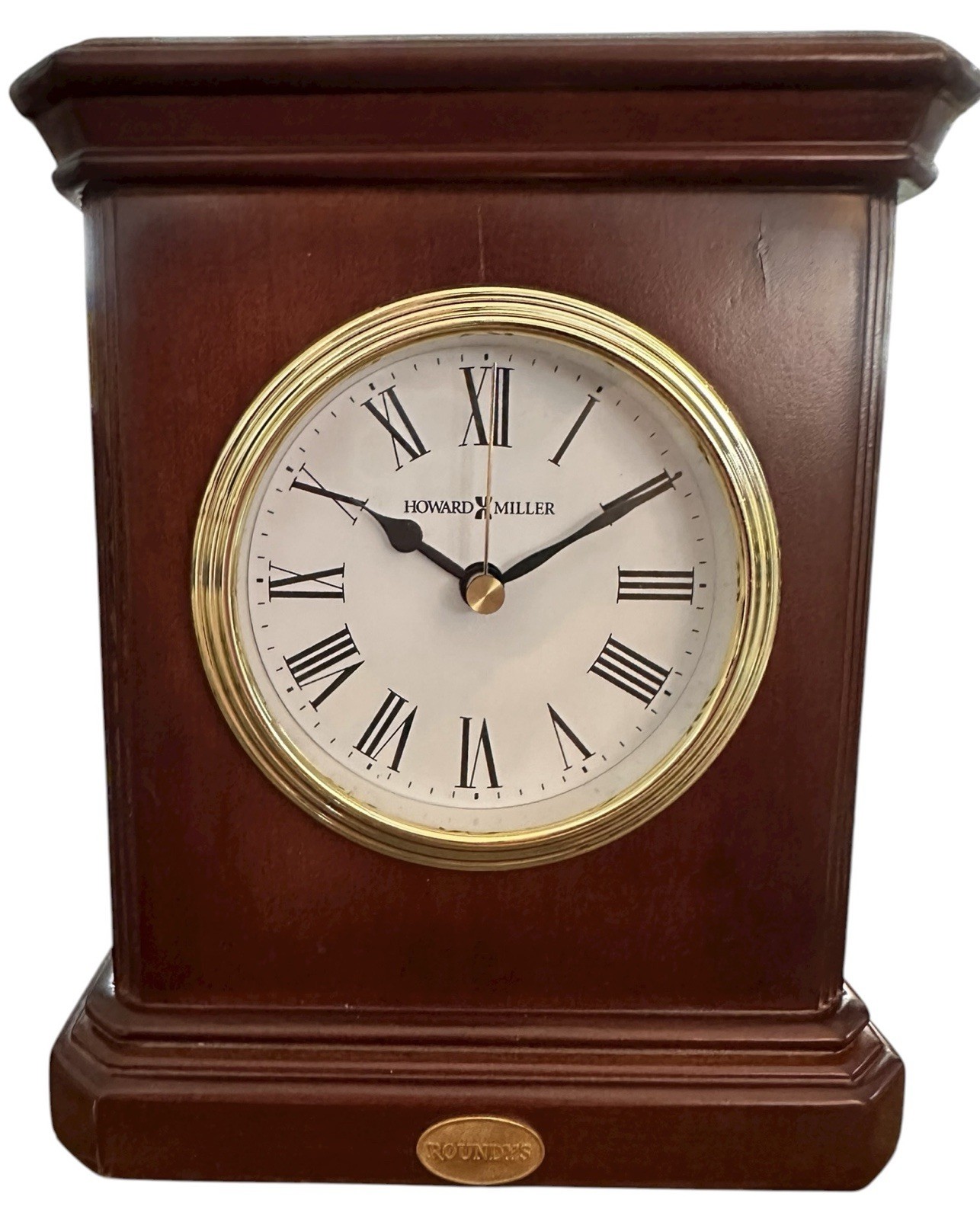 Howard Miller Shelf / Mantle Clock Windsor Carriage Model 645-530 7&rdquo; X 6&rdquo; X 2.5&rdquo;