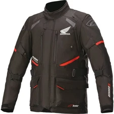 Alpinestars Andes V3 Honda Drystar Textile Motorcycle Jacket | Black/Red