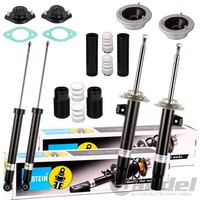 4X Bilstein B4 StossdÄMpfer + Febi Domlager Passend FüR BMW 3Er E46