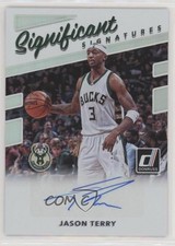 2017-18 Panini Donruss Significant Signatures Jason Terry #SS-JT Auto 0n4f