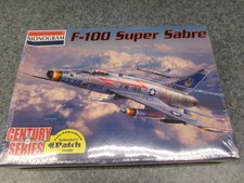 Monogram F-100 Super Sabre Century Series 1/48 Scale Model Kit No 85-5496 Sealed