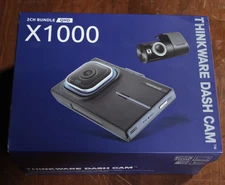 Thinkware Dash Cam 2CH Bundle X1000 Open Box QHD 1440P Car Camera