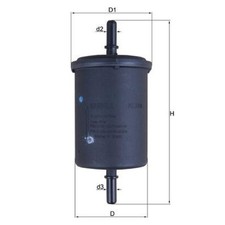 Kraftstofffilter für Peugeot 106 1 1A 2 2008 CU UD 206 2A/C CC 2D SW | 23847153