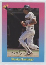 1989 Classic Update Pink/Light Blue Travel Edition Benito Santiago #73 0c4