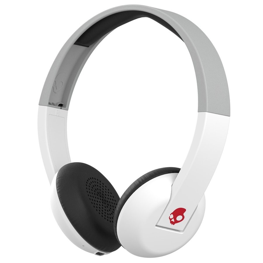 Skullcandy Uproar Bluetooth Wireless On-Ear Headphones - White