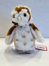 Douglas Cuddle Toys Rafter the Barn Owl Plush 7" Stuffed Animal with Tag BIN 31