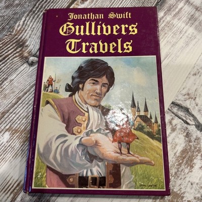 Gulliver's Travels Book Jonathan Swift Legendary Classics Vintage 1982