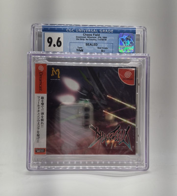 Chaos Field Dreamcast CGC 9.6 A++ NTSC-J Japan Import Graded Not