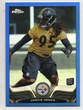2013 Topps Chrome Jarvis Jones RC Rookie #31 Blue Ref /199 Steelers Georgia USC