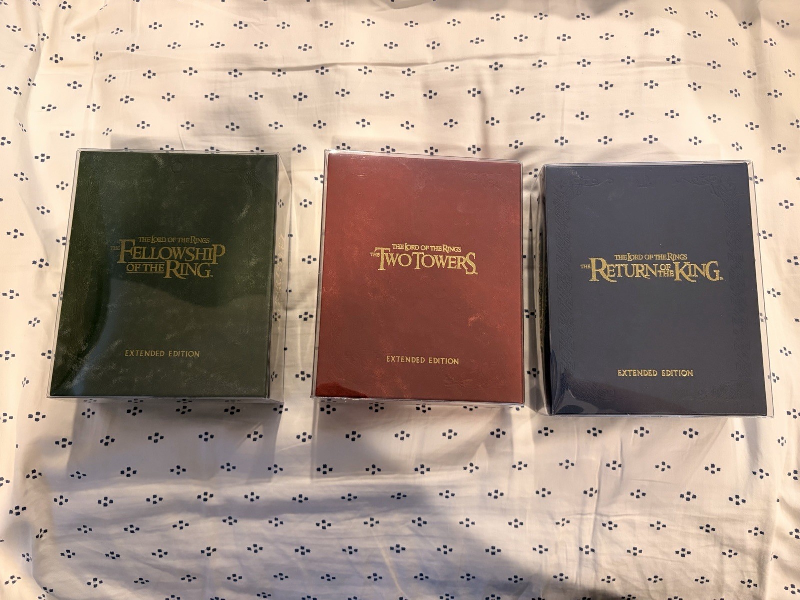 Lord Of The Rings Trilogy Hdzeta Empty One Click Box Set NO SLIPS NO STEELS READ