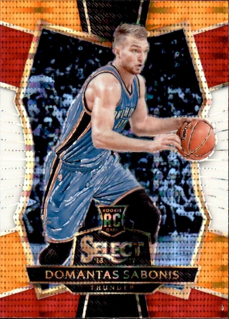2016-17 Panini Select - Premier Level Domantas Sabonis #194 Tri-Color Prizm (RC)
