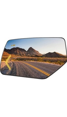 Driver's Side Mirror and Backing Plate Fits 15-20 Chevy Tahoe, Yukon Heated BSD