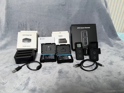 Insta360 ONE X2 360 Camera Bundle 2 Batteries + Fast Charging Hub + GPS Remote