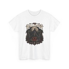 Halloween Pumpkin Skull T-Shirt Spooky Forest Jack-O'-Lantern Tee FREESHIPS