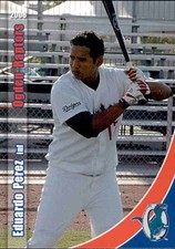 2006 Ogden Raptors Grandstand #25 Eduardo Perez Caracas Venezuela Baseball Card
