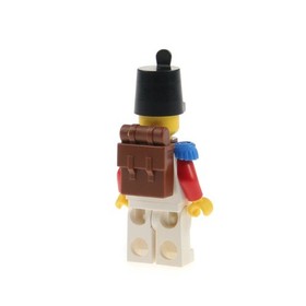 1X Lego Minifigure Imperial Soldier Shoulder Straps Blue Hat Backpack 6271 PI062