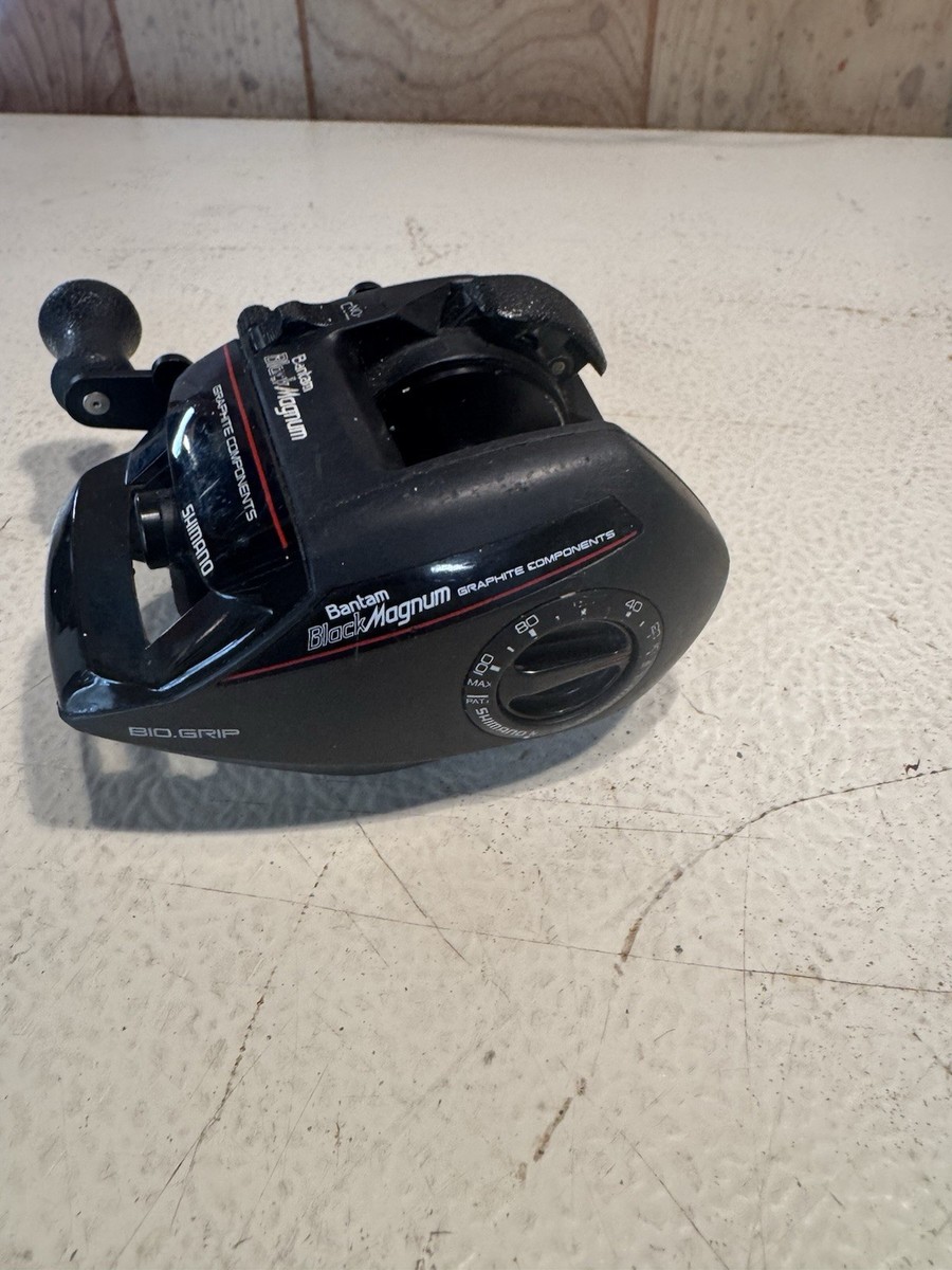 Shimano Bantam Black Magnum 100GT Bait Casting Reel | eBay