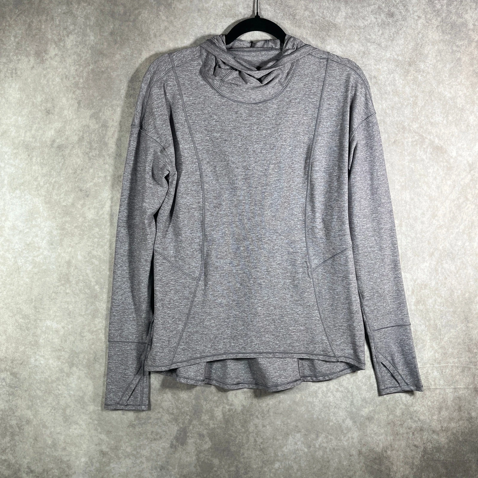 Lululemon Ready to Rulu Pullover Women S Purple Funnel Neck Running Gym Active