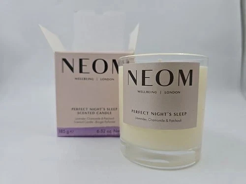 NEOM Perfect Night's Sleep Scented 1 Wick Candle 185 g Lavender Chamomile
