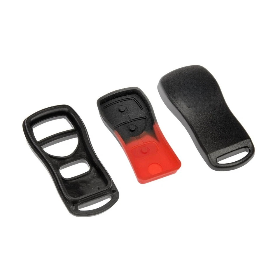 适用于日产 Frontier/NV1500 2012 - 2018 无钥匙遥控器 | 黑色 | 3 个按钮 — 第 2/4 张图片