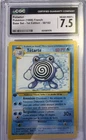 Poliwhirl (Têtarte) 38/102 - 1999 Pokémon Base Set, 1st Edition (French) CGC 7.5