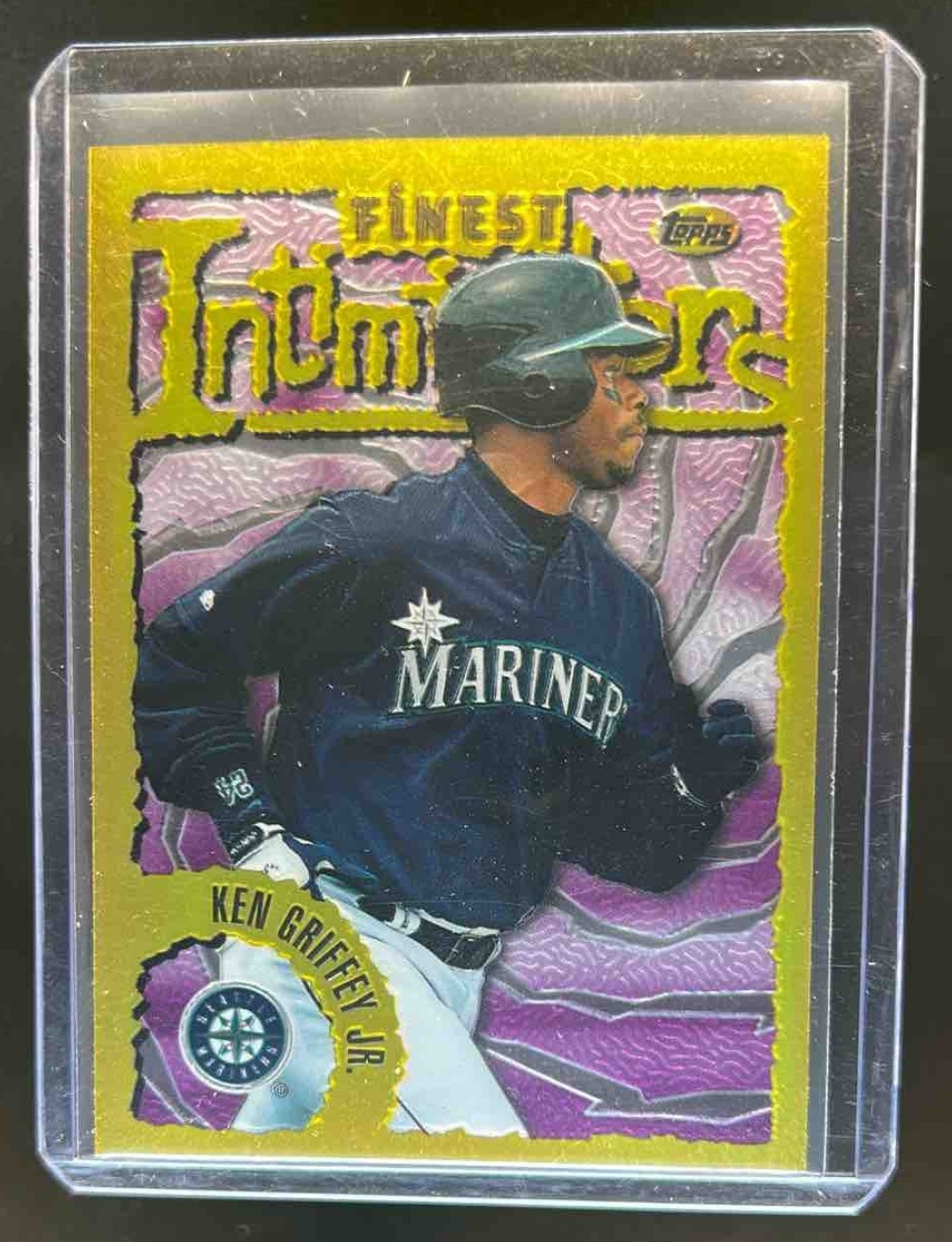 1996 Finest Ken Griffey Jr. Gold Rare #135 Mariners