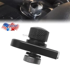 Rear Bolt Seat Mount Screw Cap Aluminum For Harley Davidson Dyna Touring Black