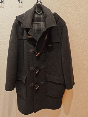 Paul & Shark Yachting Duffle Coat Gray Alpaca Wool Moessmer XL Italy