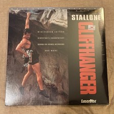 Cliffhanger Laserdisc CAV, 1993 Deluxe Widescreen Version New Sealed
