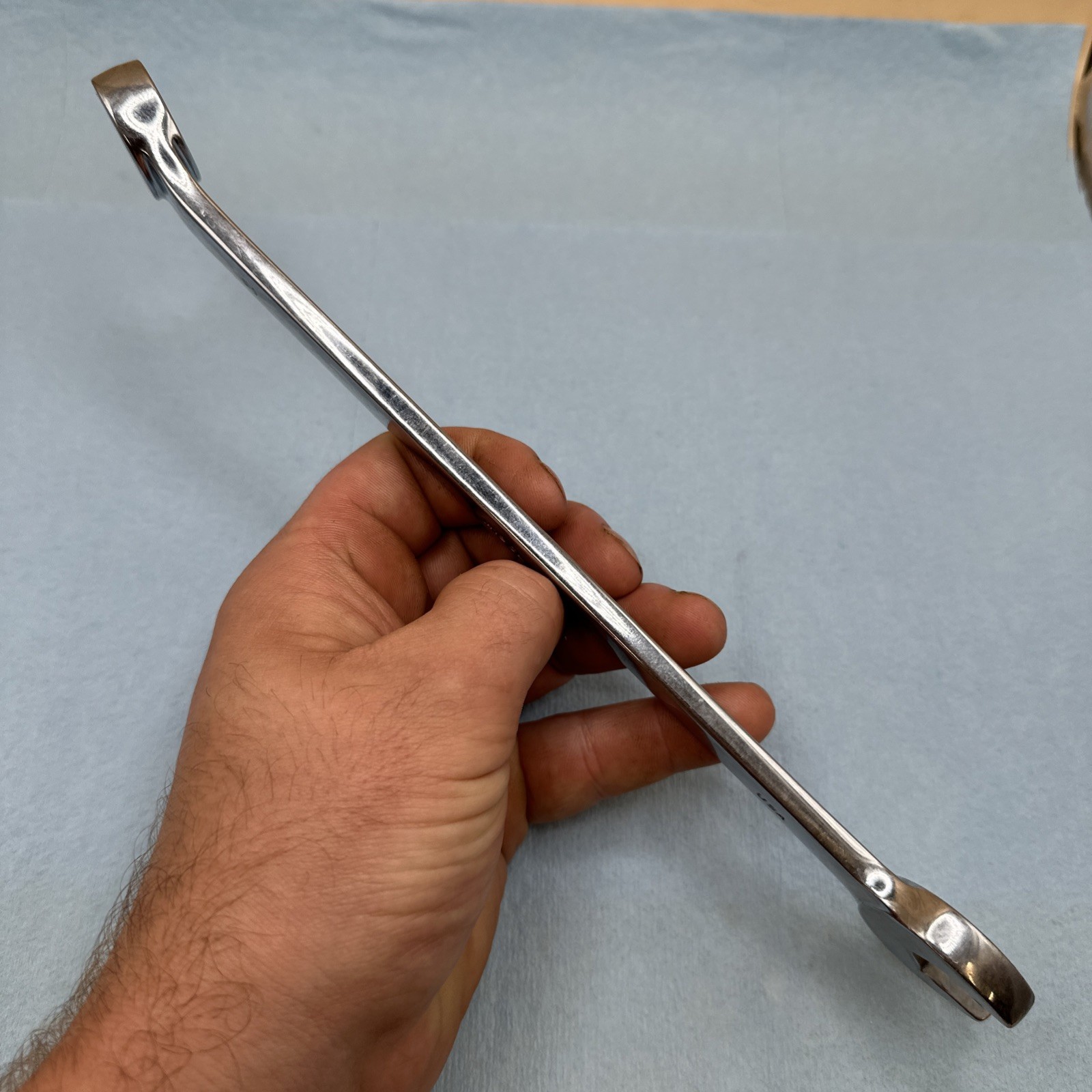 Mac USA 19mm 12 Point Combination Wrench Polished Chrome M19CL Good Condition