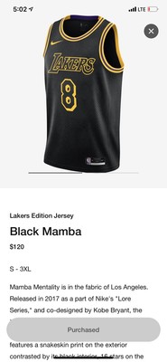 Mamba Kobe Bryant Jersey #24 #8 Basketball Jersey – BuyMovieJerseys