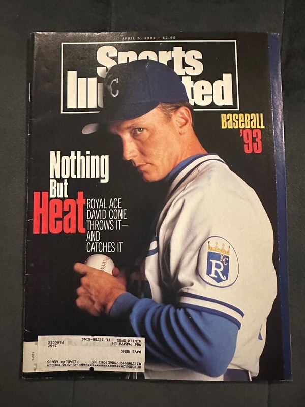 David Cone Sports Illustrated, April 5, 1993