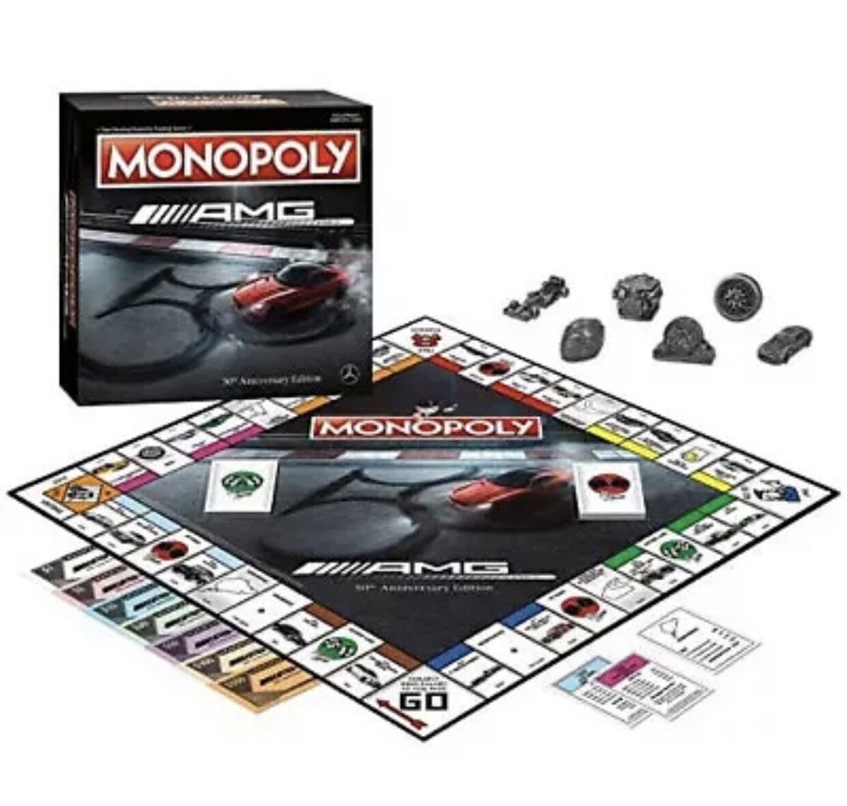 Monopoly AMG Mercedes-Benz 50th Anniversary Property Trading Board Game |  eBay.de