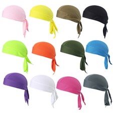 Doo Do Rag Skull Cap Durag Beanie Hat Head Wrap Bandana Helmet Liner Lightweight