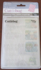 Cuttlebug Provo Craft 3D Embossing Folders HEART BLOCKS 37-1139