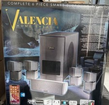 Valencia Home Theater Smart Surround Sound/ Complete 6 Piece