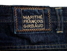 Le Jean De Marithe Francois GIRBAUD Denim Blue Jeans Tag Size 40M W42xL31