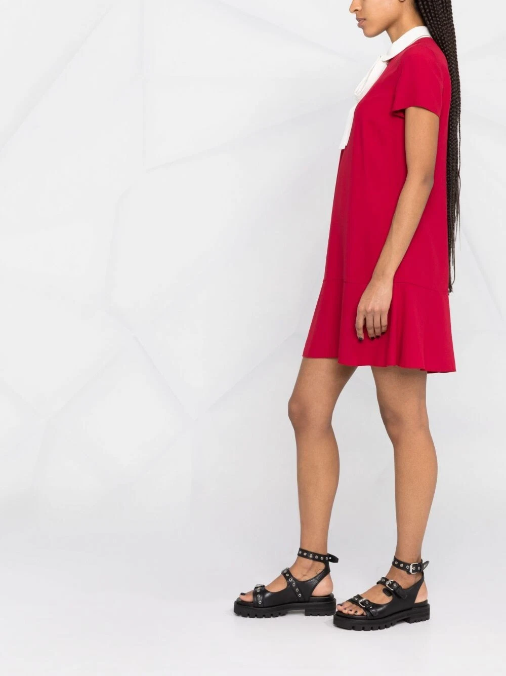 abito rosso valentino