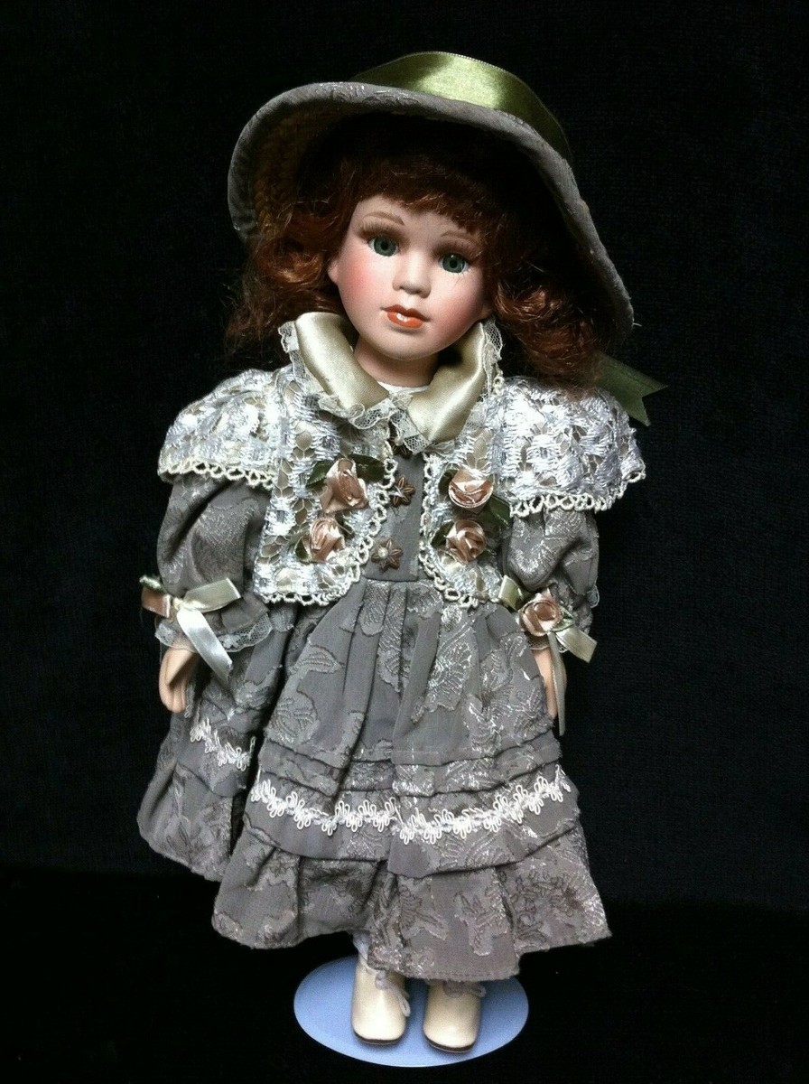 99 BRASS KEY Porcelain Doll 16