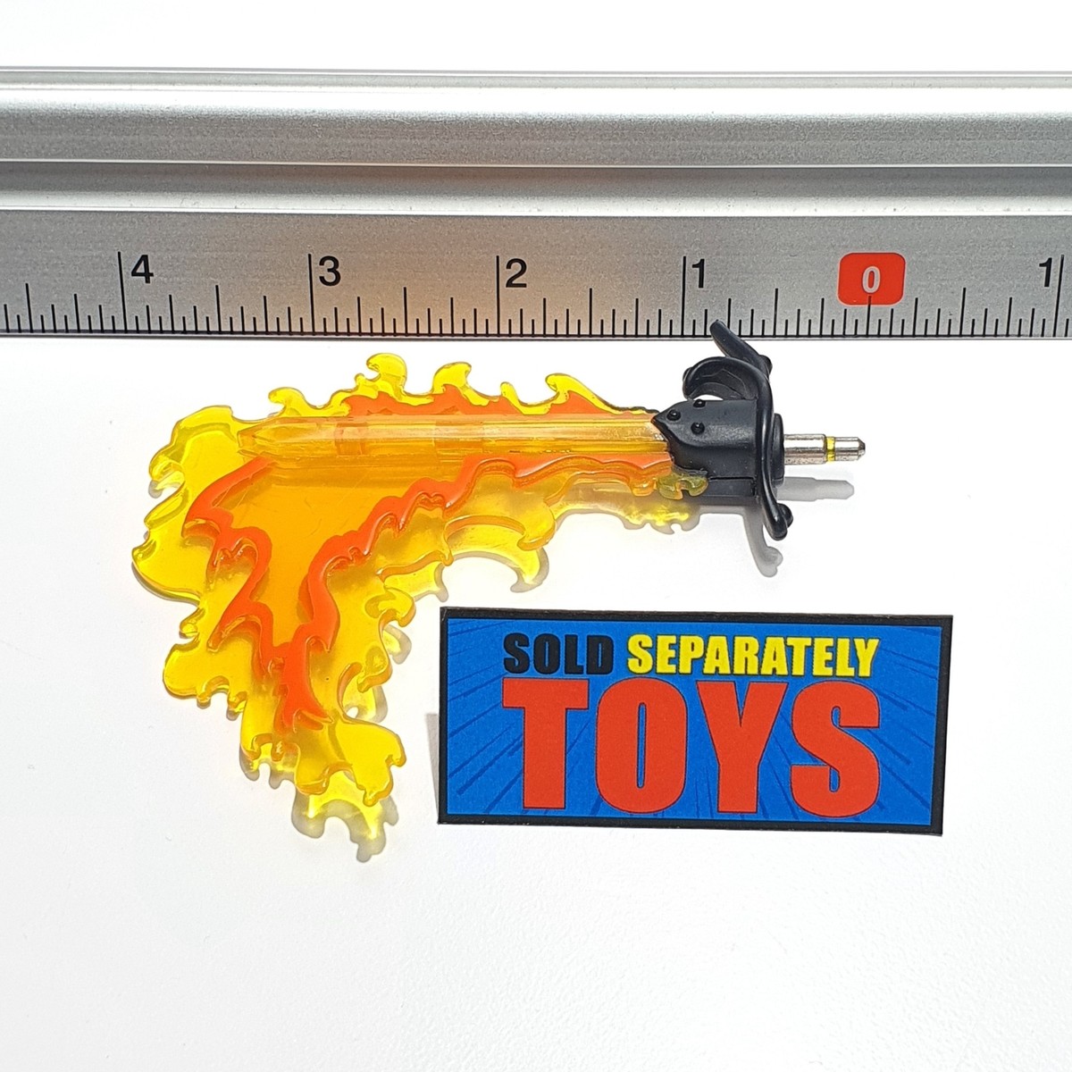 X-Men Classics Nightcrawler LIGHT UP SWORD black yellow flame