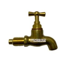 Rubinetto per botte in OTTONE