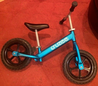 BLUE Cruzee Ultralite Balance Bike 4lb 