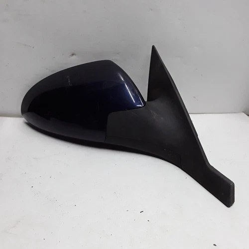 05 06 07 08 09 10 Chevy Cobalt left blue door mirror three wires damaged glass