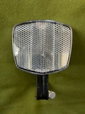 Vintage 80s Clear Cat Eye RR-270 Reflector + Front Brake Mount FRB-04 NICE MTB