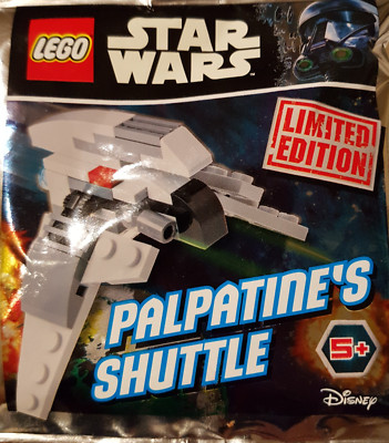 LEGO   STAR WARS Palpatine's Shuttle SW911617 Polybag LIMITED ED NEU IM KARTON NEU VERSIEGELT