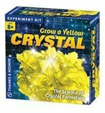 Kids science Grow A Yellow Crystal experiment kit