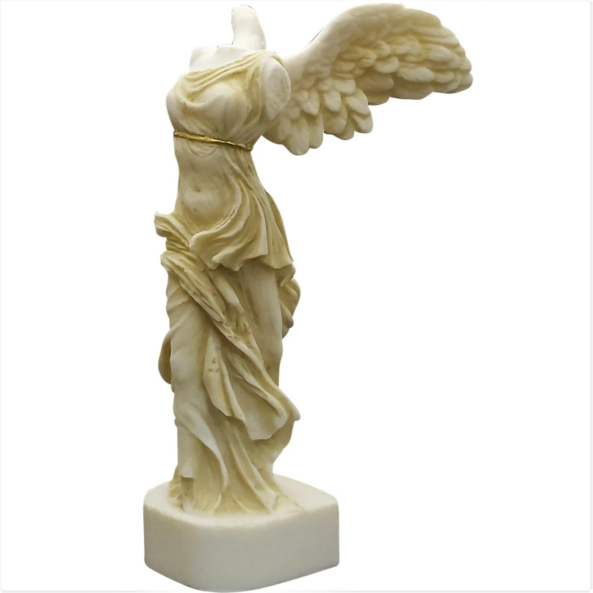 Tahití Química Rápido Winged Nike Victory of Samothrace Greek Roman Goddess Statue Sculpture 7.8  in | eBay