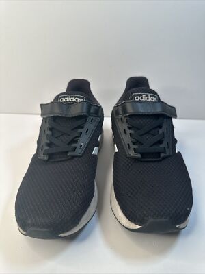 Adidas Duramo Black White Stripe Youth Size