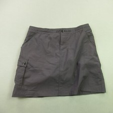 Patagonia Skirt Womens 8 Lightweight Outdoors Golf Tennis Gray