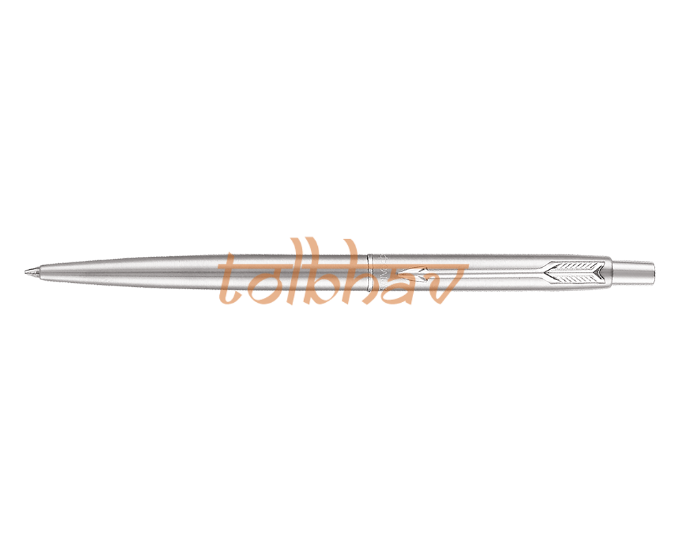 Parker Classic Stainless Steel Chrome Trim Ball Pen New | eBay